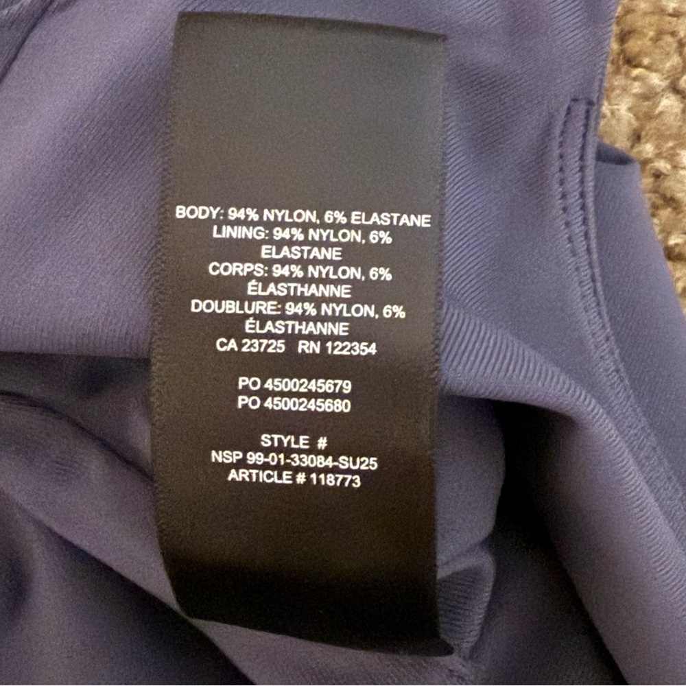 Aritzia Original Contour Squareneck Cami Tank | Vintage Navy | NWT - Picture 8 of 9